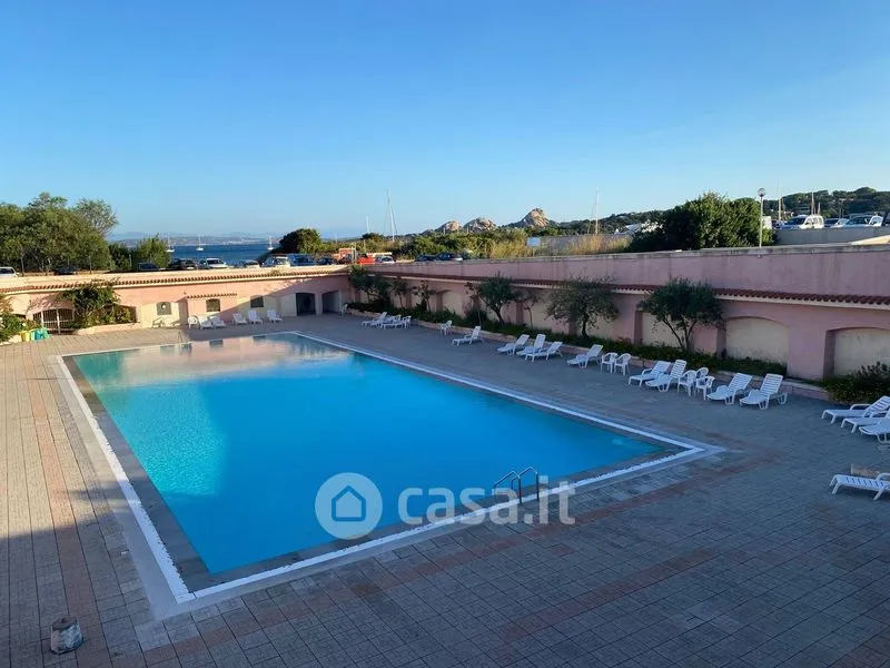 Pool - Apartment with Balcony and Pool in Arzachena