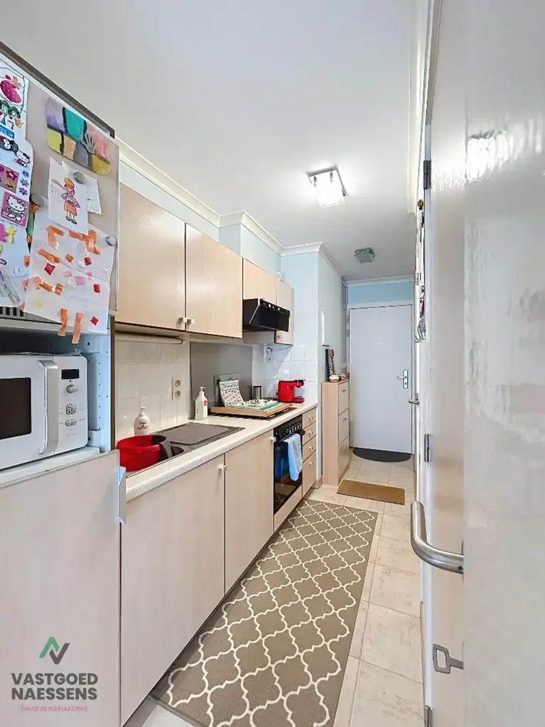 Kitchen - Studio with Terrace in Oostende