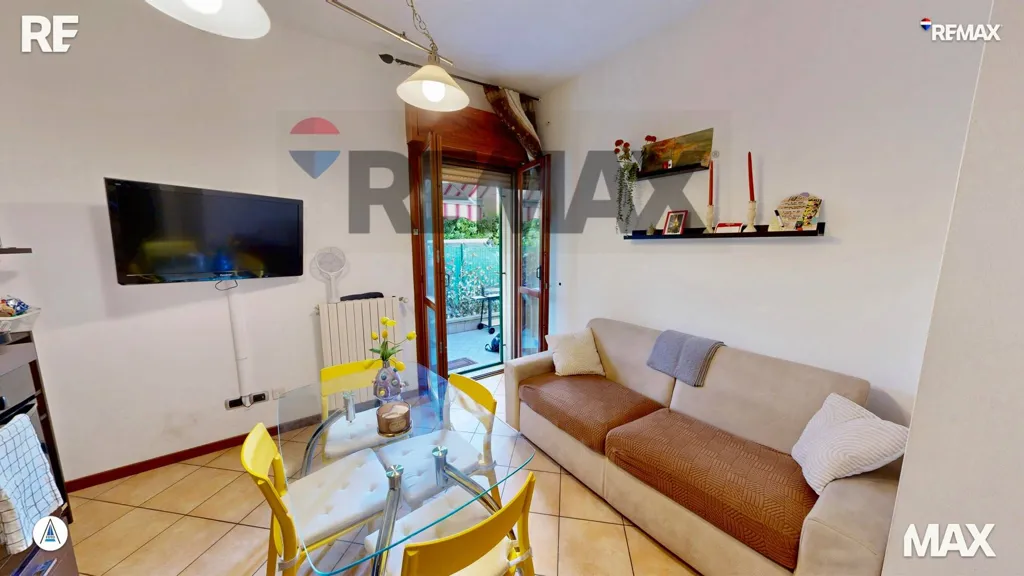 Séjour - Furnished Flat with Private Terrace in Milan