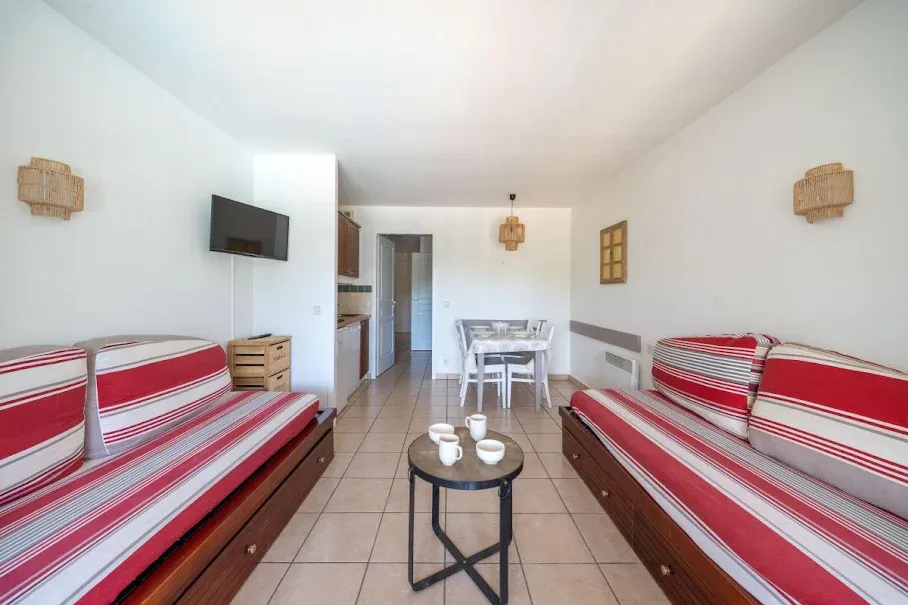 Séjour - Appartement au Golf de Biscarrosse avec Piscine