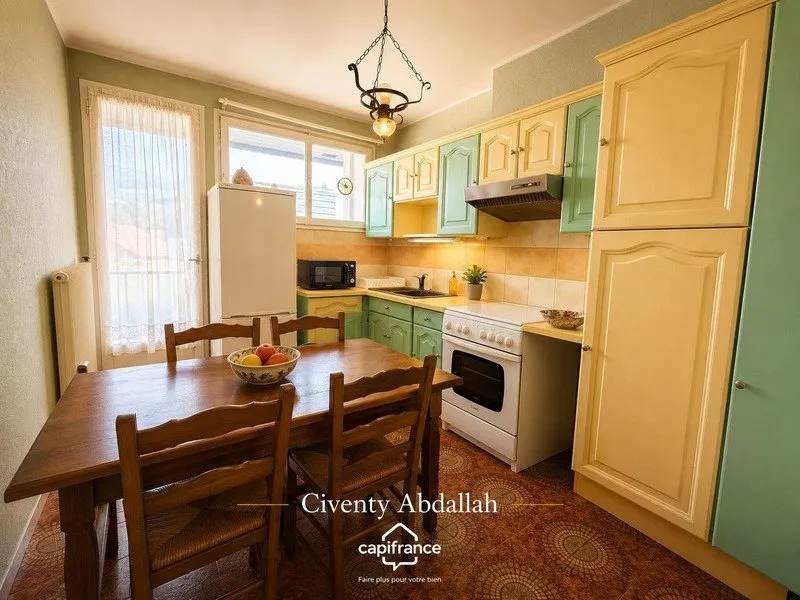 Cucina - T3 Flat with Mountain View in Albertville