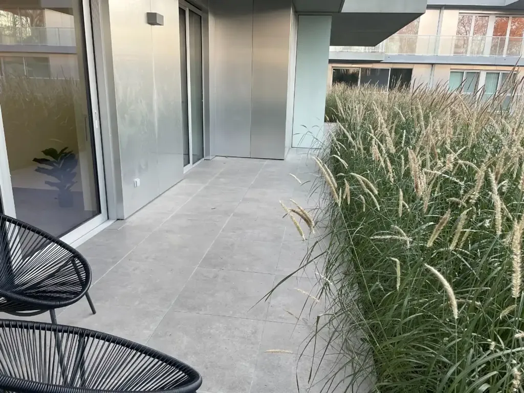 Jardin - Appartement Neuf 1 Chambre avec Terrasse à Bruxelles