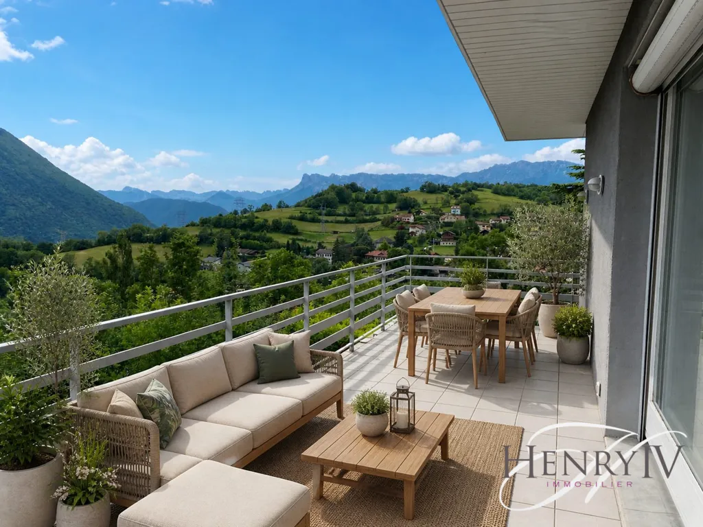 Terrazza - Apartment with Panoramic View in Montchaboud