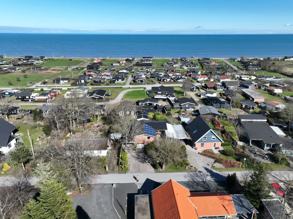 Õhuvaade - Villa with Kattegat View in Sæby