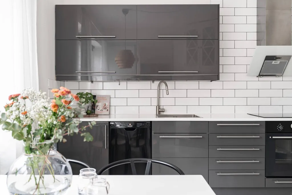 Cucina - Stylish Studio with City Proximity in Malmö