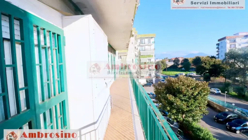 Balcon - Panoramic Apartment in Private Park, Giugliano