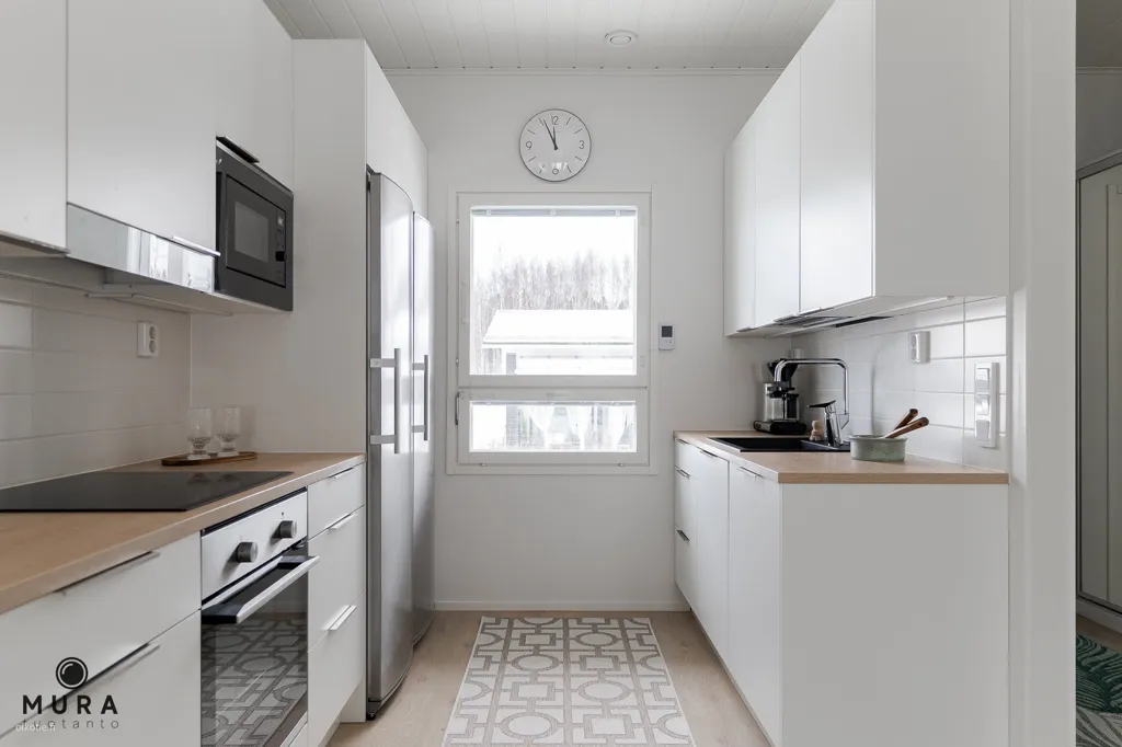 Köök - Modern Apartment with Terrace in Kangasala