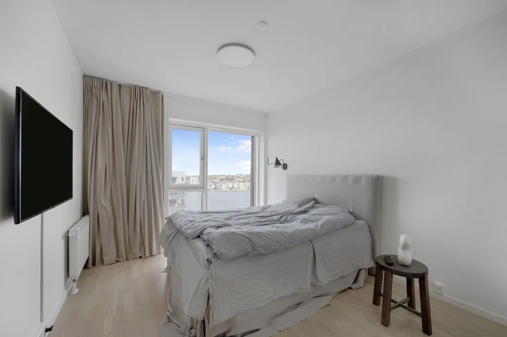 Chambres - 3-Bed Apartment with Balcony in Taffeltårnet