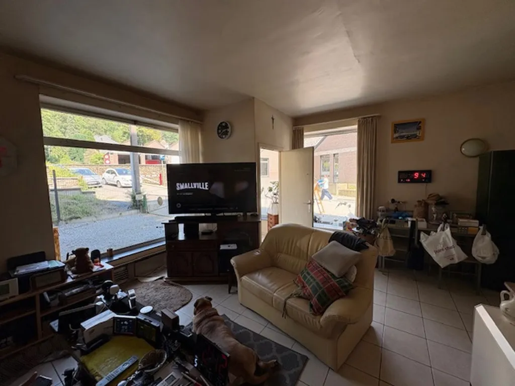 Soggiorno - 1-Bedroom Apartment with Terrace in Spa
