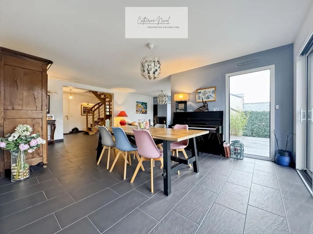 Salle à manger - Maison Contemporaine avec Jardin à Pornichet