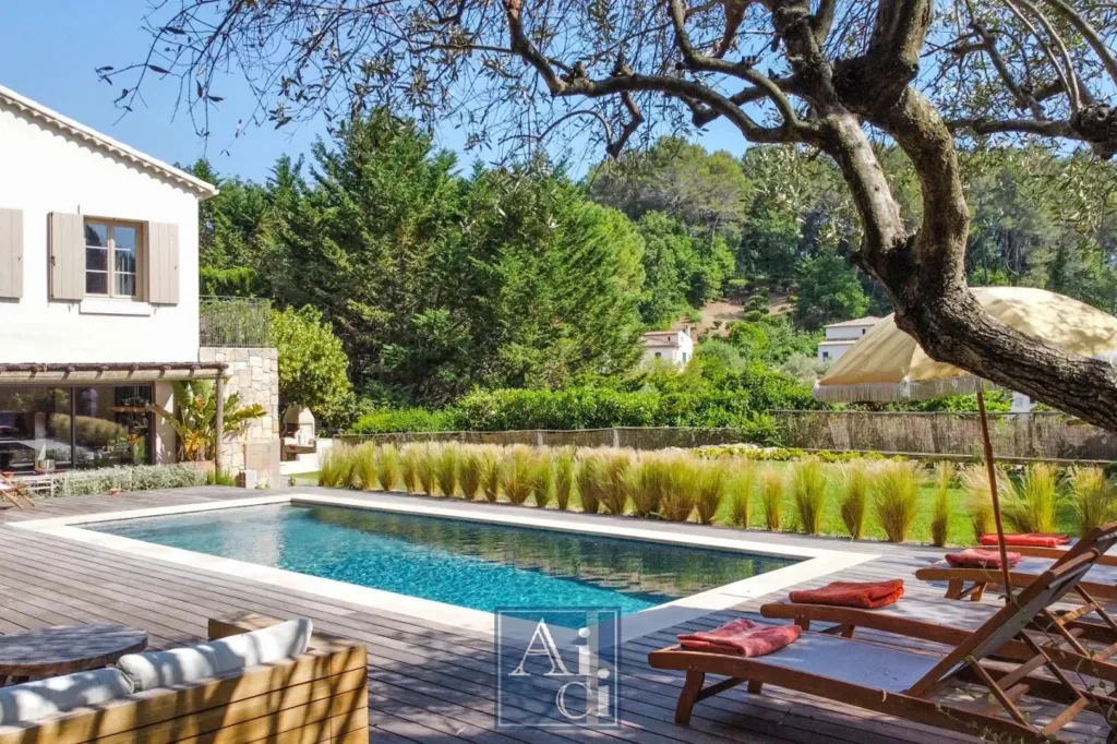 Piscina - Renovated Bastide with Pool near Cannes