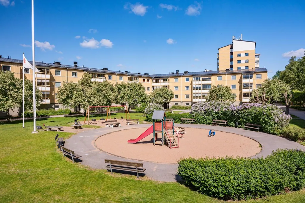 Garden - Apartment with 3 Rooms in Eneby, Norrköping
