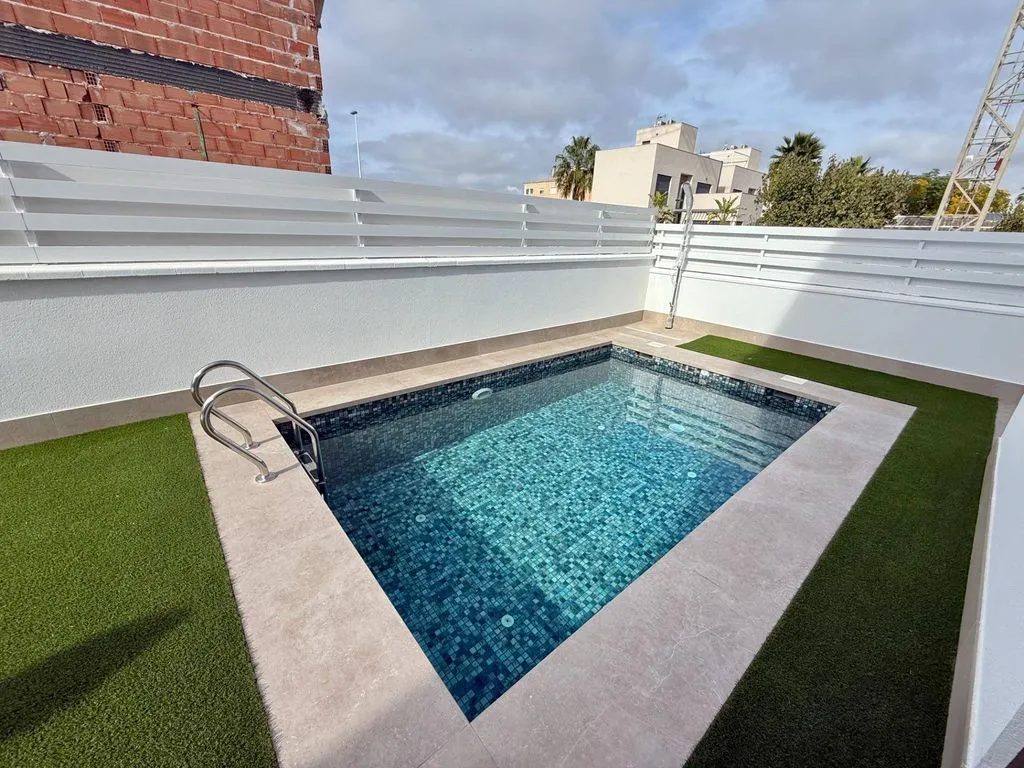 Piscine - Detached Villa with Sea View in El Pinet
