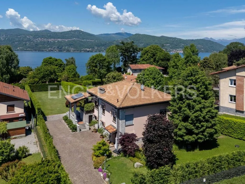 Vue aérienne - Luxury Villa with Lake View in Ispra