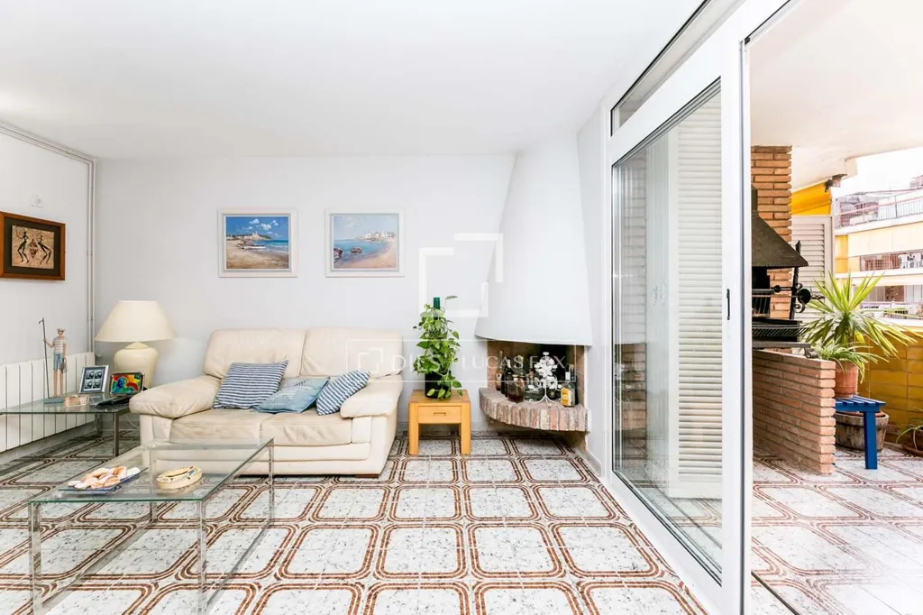 Soggiorno - Luxury Seafront Apartment in Castelldefels