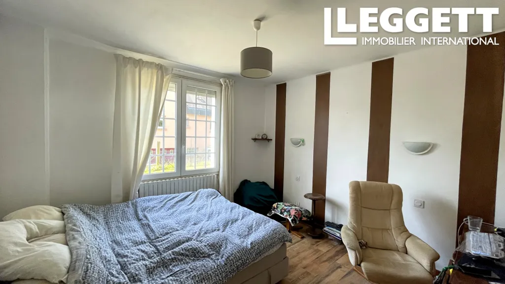 Schlafzimmer - Spacious House with Garden in Ploussulié