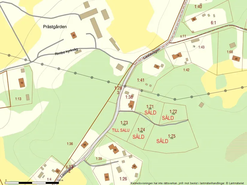 Rural Plot with Building Potential near Rimbo