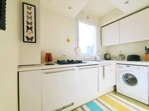 Köök - Haussmannian Flat with Rooftop Views in Paris
