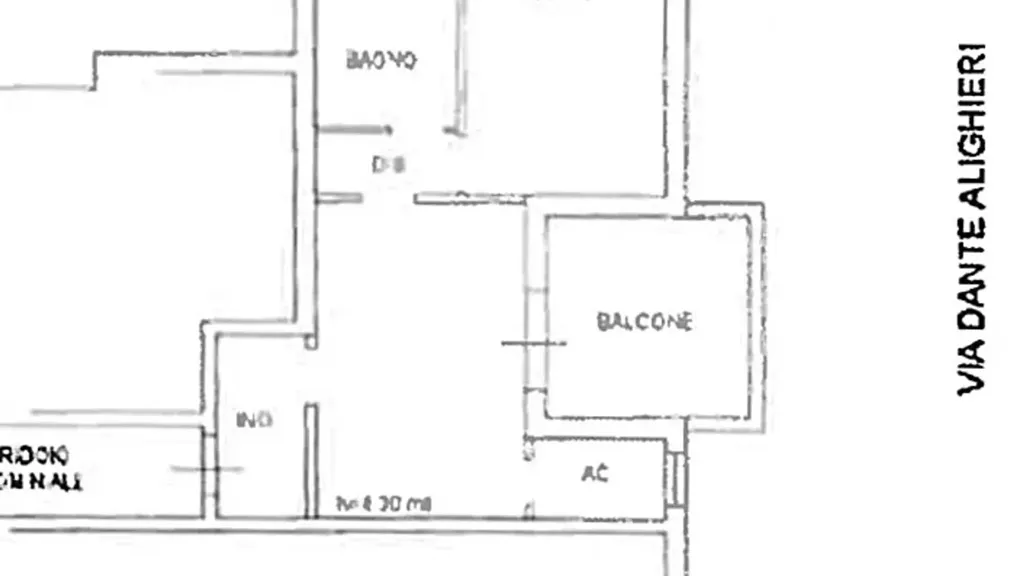 Plan - Seafront Bilocale with Terrace in Silvi