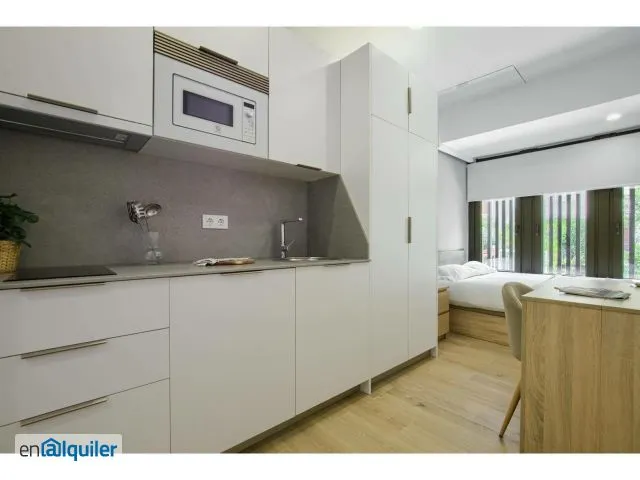 Cuisine - Coliving Studio with Kitchen in Chamberí