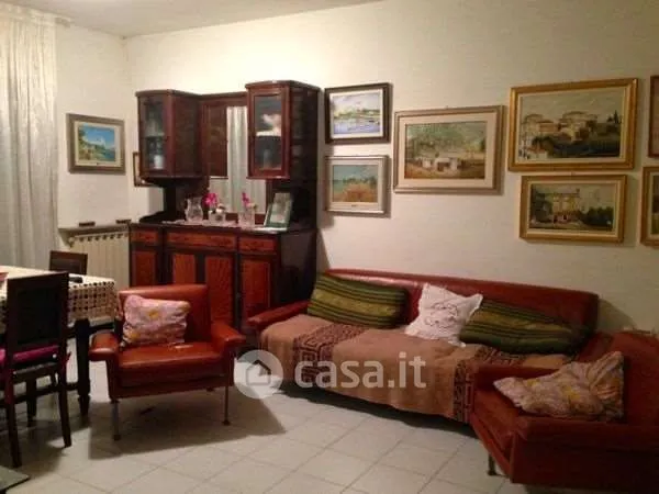 Living Room - Apartment with Terrace in Monfalcone