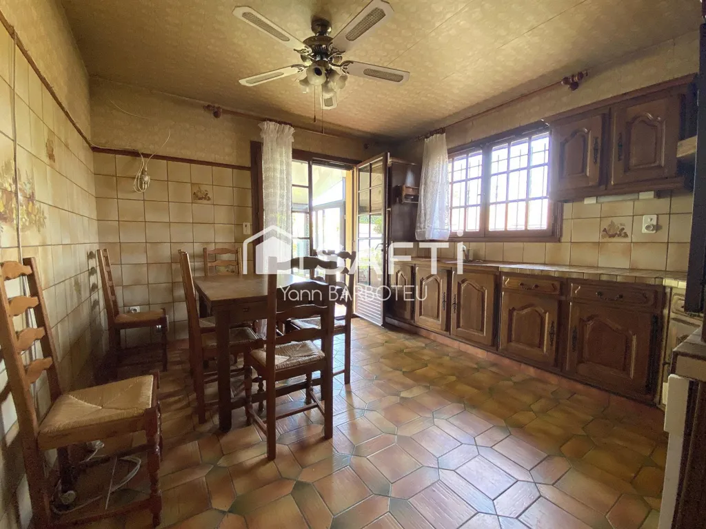 Kitchen - Rustic House with Pool near Perpignan