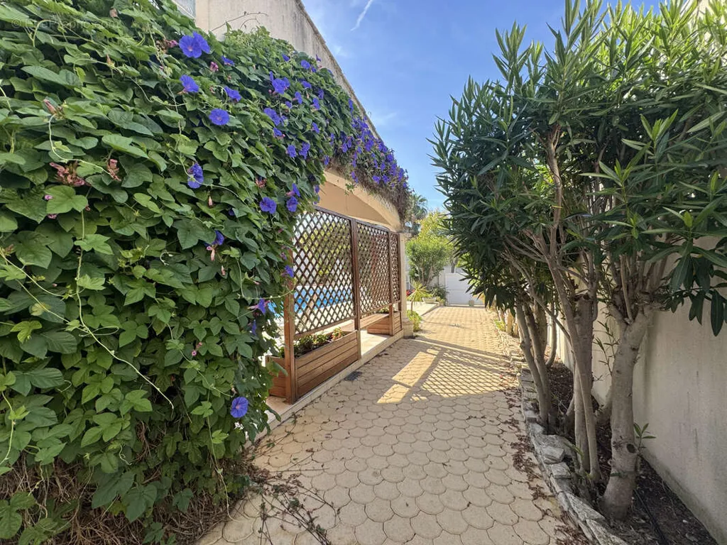 Jardin - Villa avec Piscine dans un Secteur Calme à La Grande-Motte