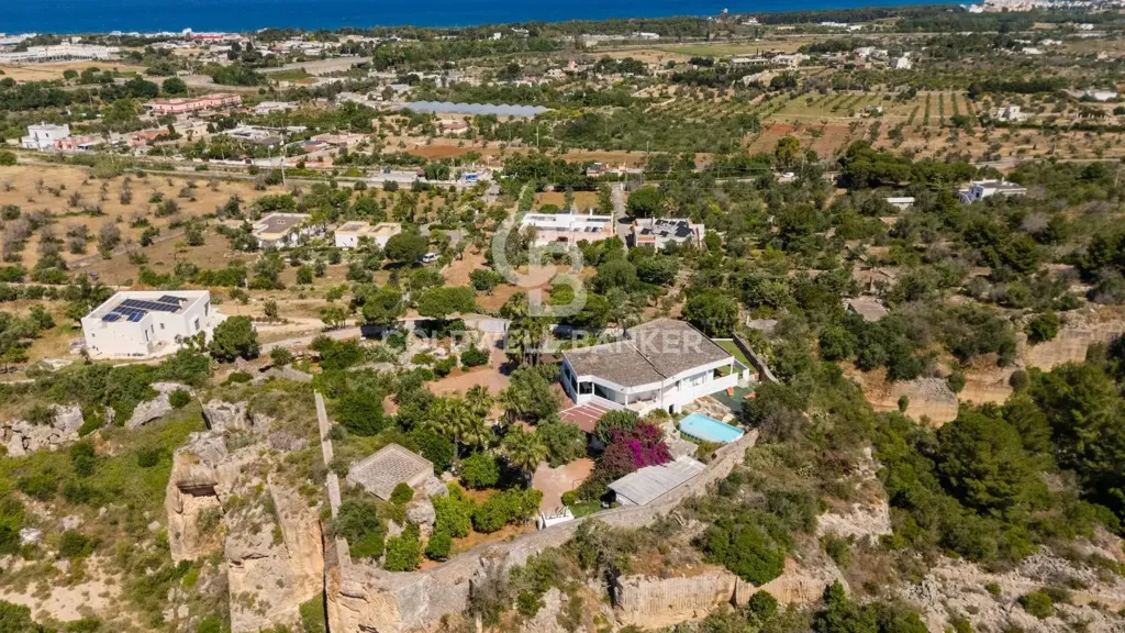 Vue aérienne - Panoramic Villa with Sea View in Gallipoli