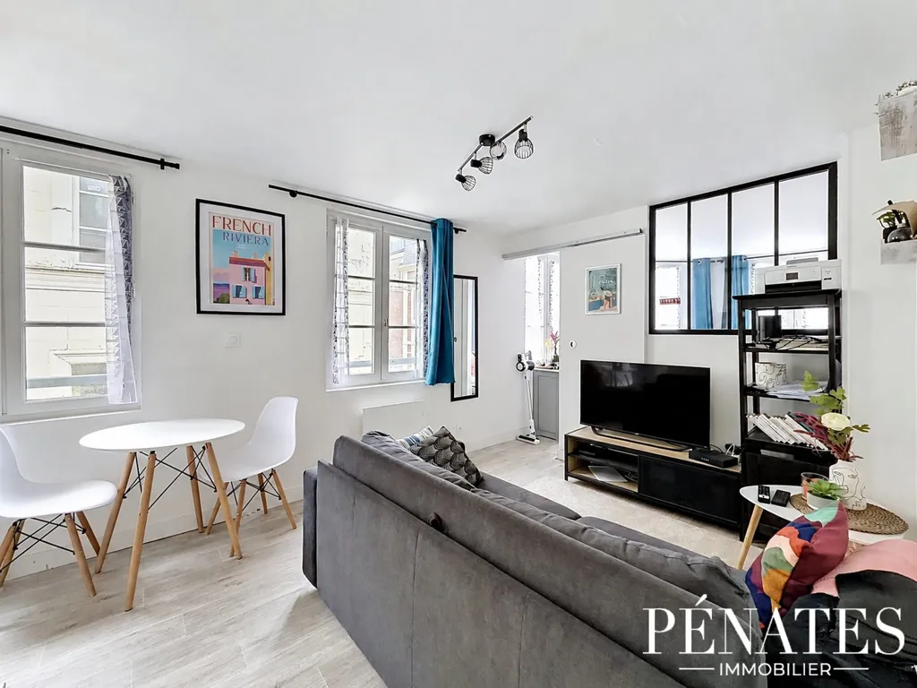 Séjour - Appartement meublé au centre historique de Rouen