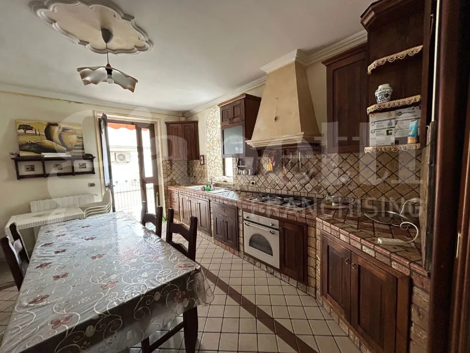 Cuisine - Seafront Apartment with Balcony in Diamante