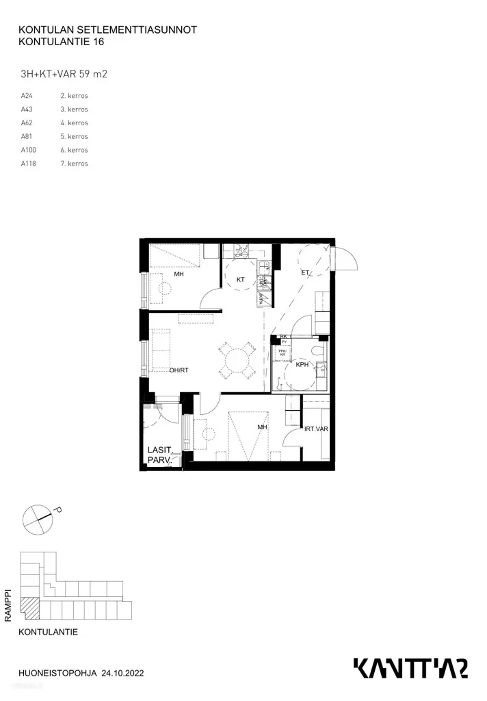 Plaan - Student Apartment with Metro Access in Kontula
