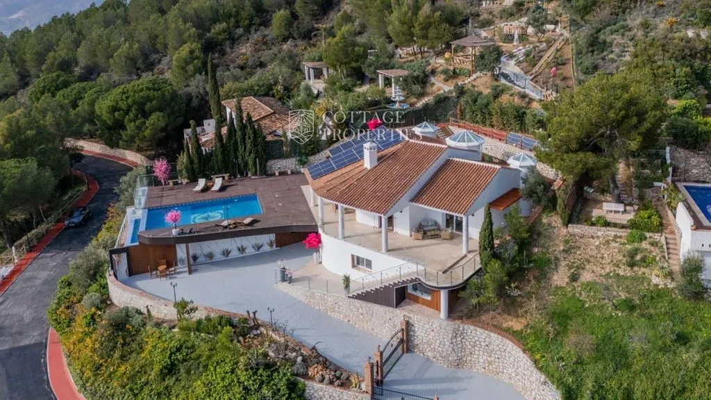 Õhuvaade - Luxury Villa with Sea Views in Mijas