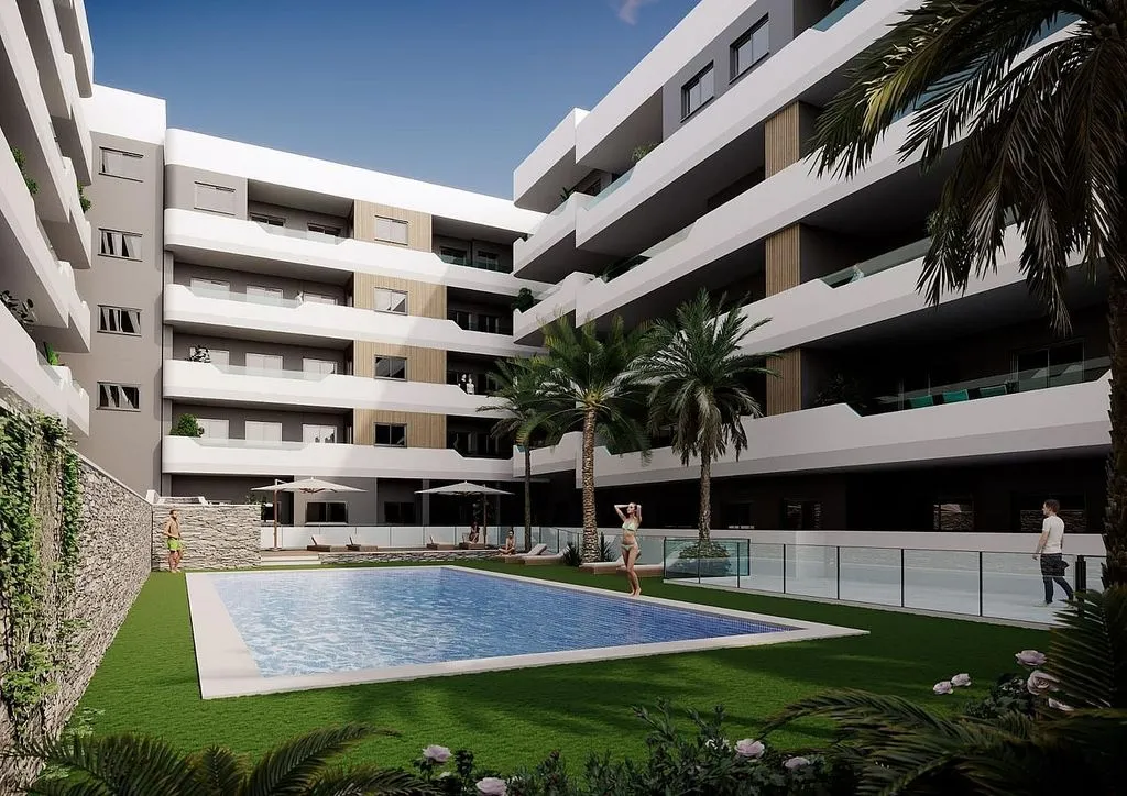 Pool - Penthouse with Pool in Santa Pola Centre