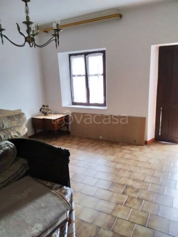 Séjour - Casale with Balcony in Oncino