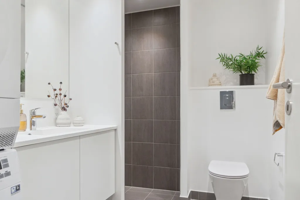 Salles de bain - Appartement 3 pièces à Slagelse