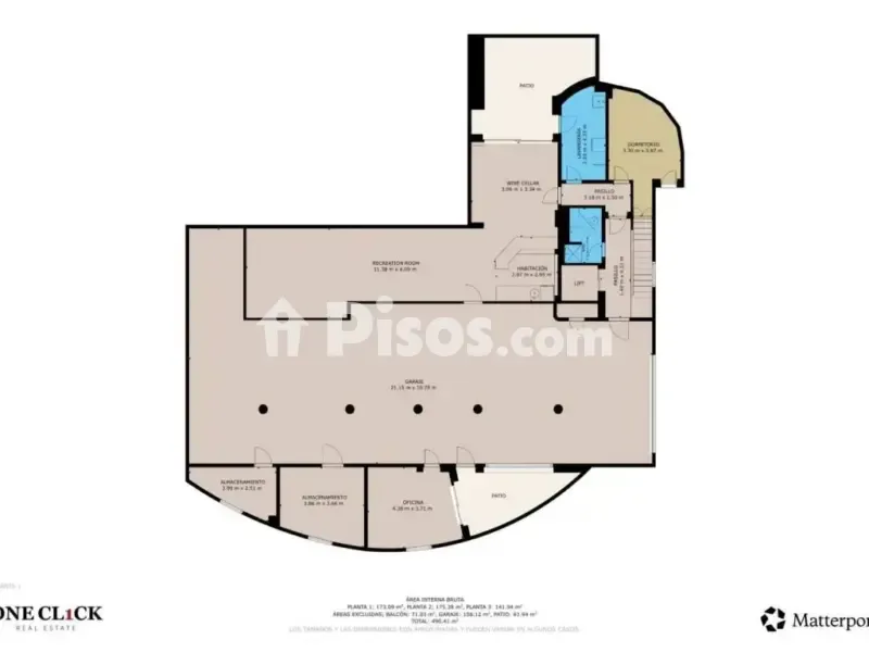 Planimetria - Chalet with Pool and Terrace in Bonmont