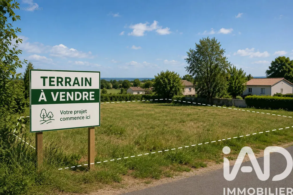 Giardino - 810 m² Plot with Viability in Sorigny