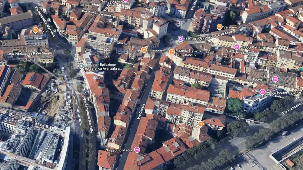 Rearranged Two-Bedroom Apartment in Florence