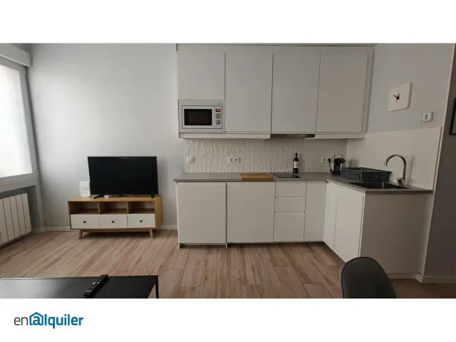 Köök - Modern Flat with Air Conditioning in Embajadores