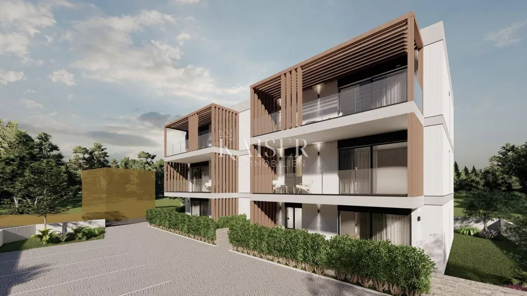 Modern Apartment with Sea View in Stivašnica