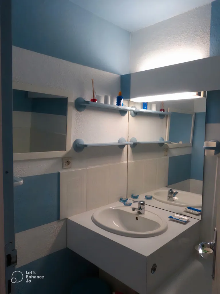 Salles de bain - Appartement Traversant avec Vue sur Pistes à 65000