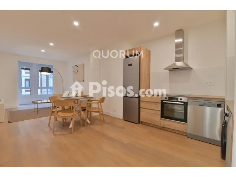 Köök - Renovated Flat with Balcony in Alameda de Urquijo