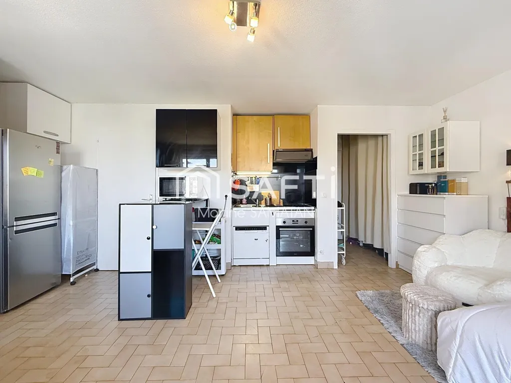 Cucina - Studio with Balcony near Geneva