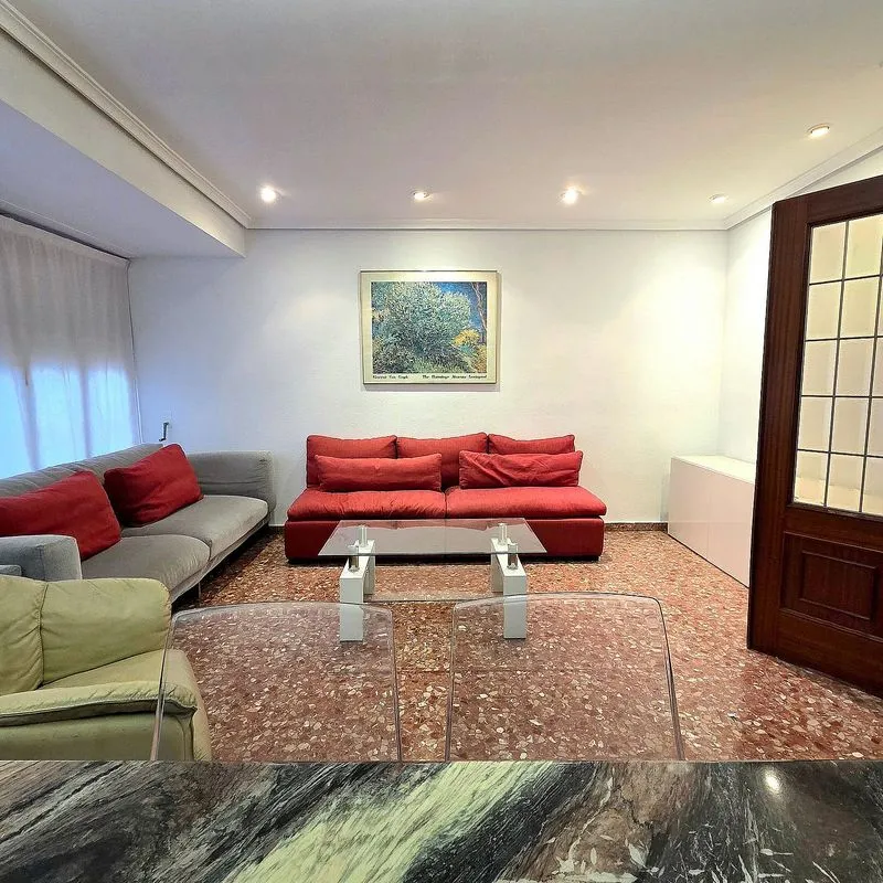 Séjour - Furnished Flat with Balcony in Valencia Centre
