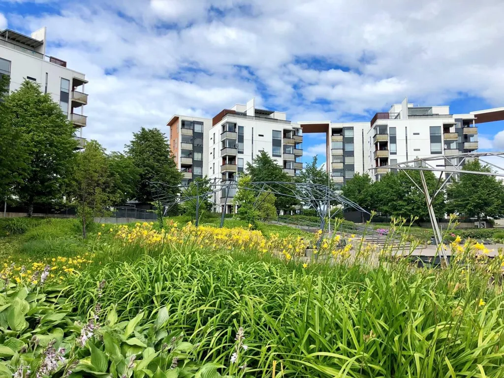 Jardin - Apartment with Private Sauna in Vuosaari