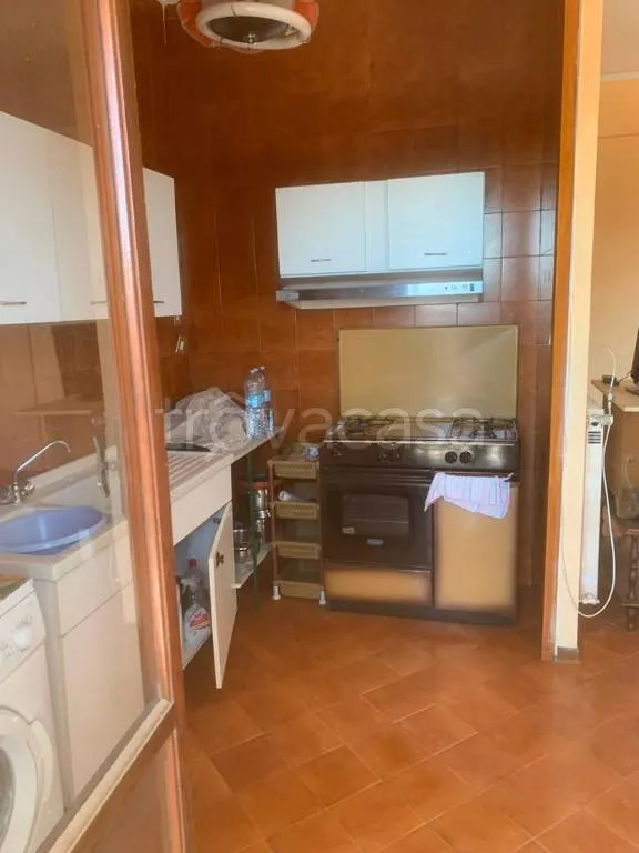 Cuisine - Apartment with Balcony in Mondragone