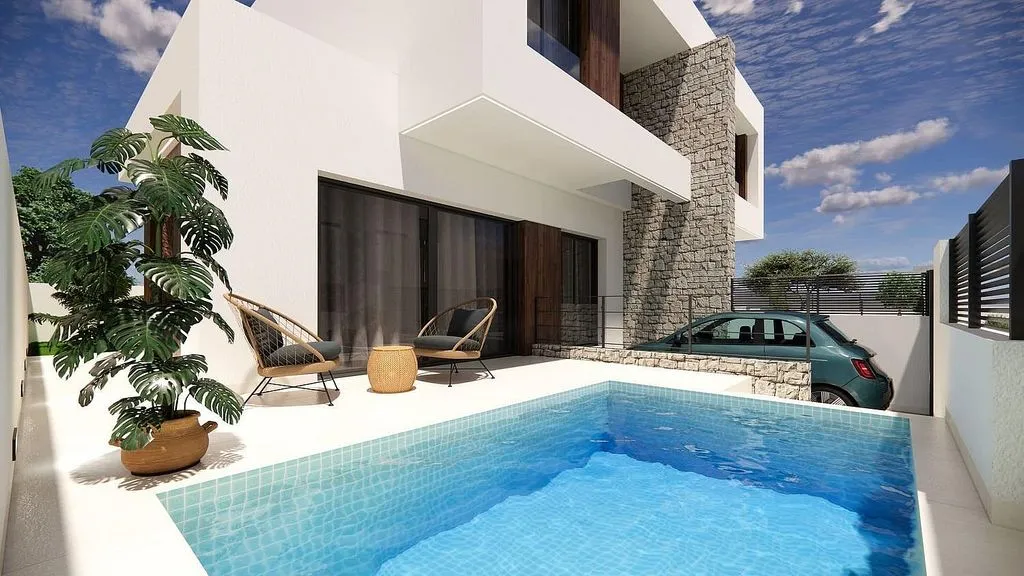Bassein - Chalet with Pool and Terrace in Dolores