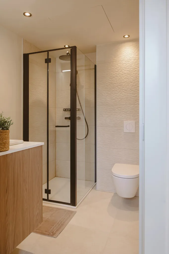 Salles de bain - Studio avec Parking à Mol