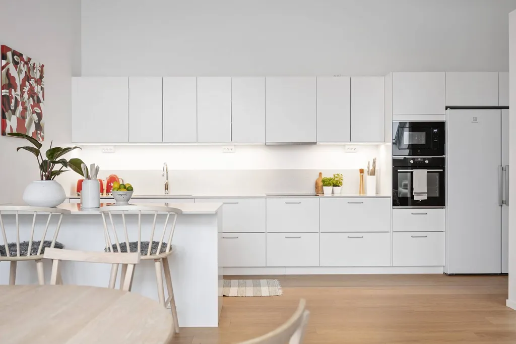 Cuisine - Modern Penthouse with Balconies in Halmstad