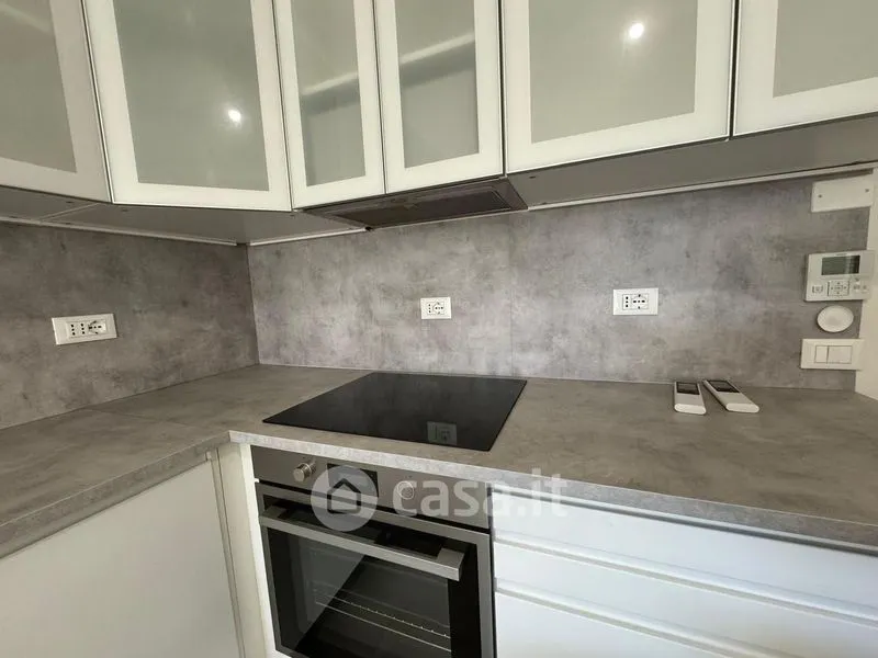 Köök - Modern Studio with Balcony in Cervia